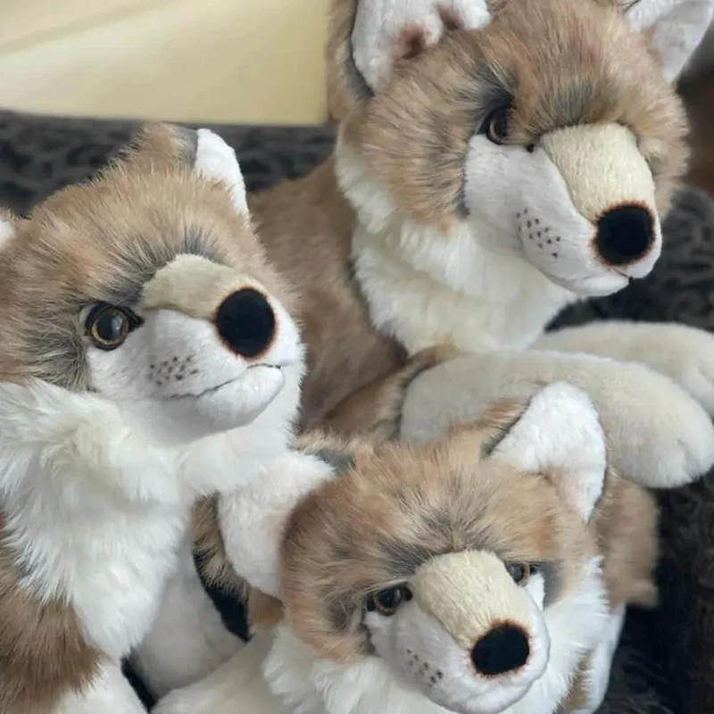 Ma peluche Loup Gaspard - La Pelucherie