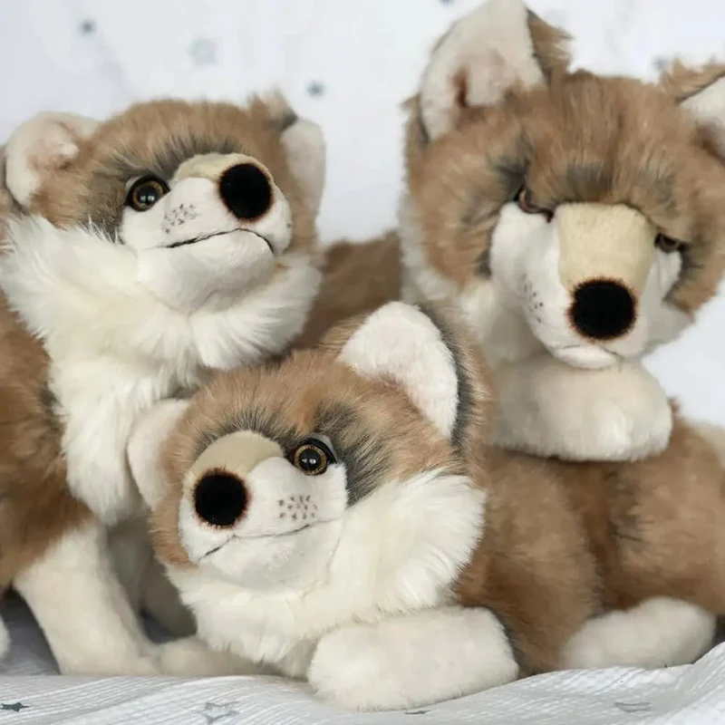 Ma peluche Loup Gaspard - La Pelucherie