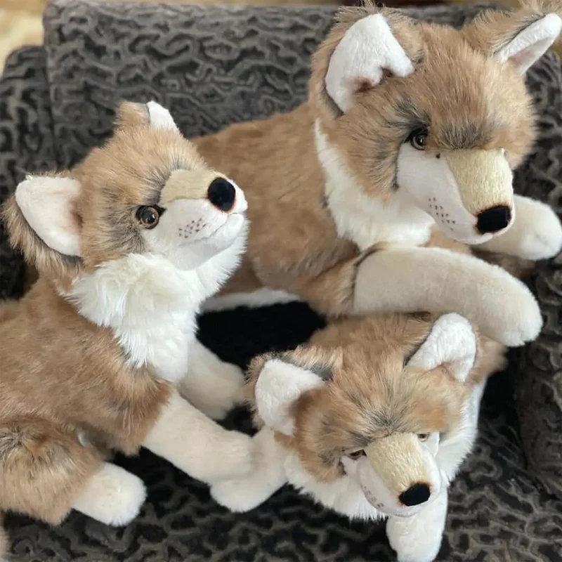 Ma peluche Loup Gaspard - La Pelucherie