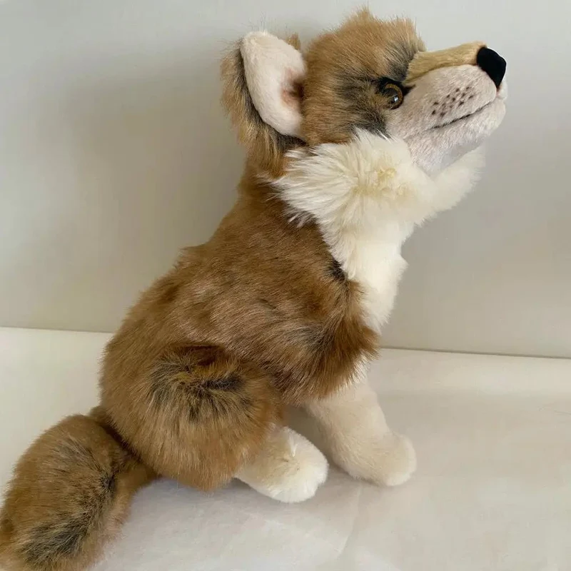 Ma peluche Loup Gaspard - La Pelucherie