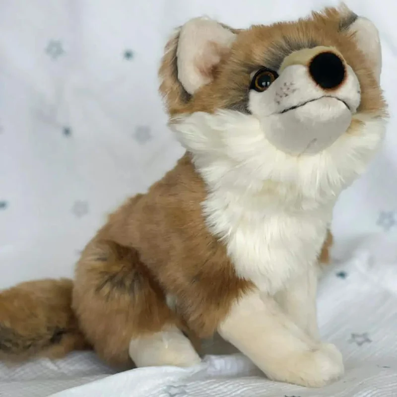 Ma peluche Loup Gaspard - La Pelucherie
