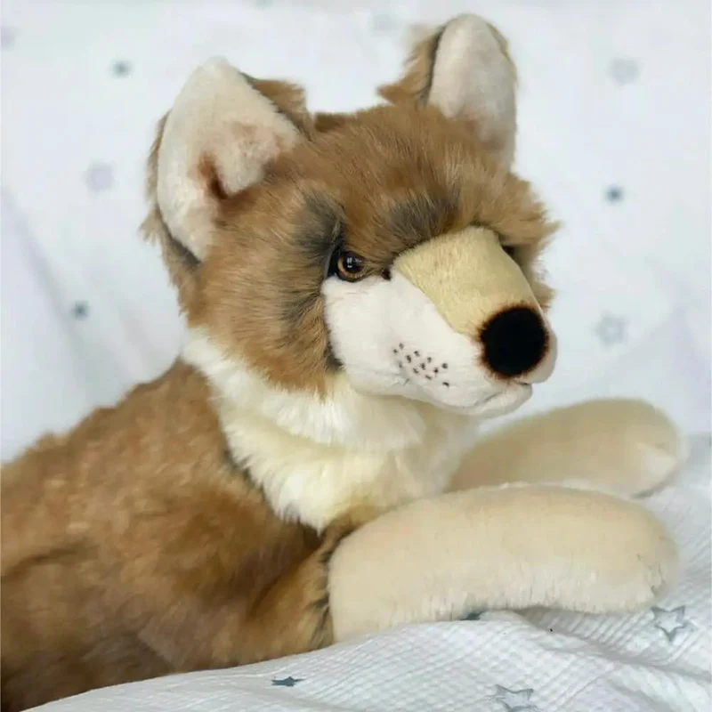 Ma peluche Loup Gaspard - La Pelucherie
