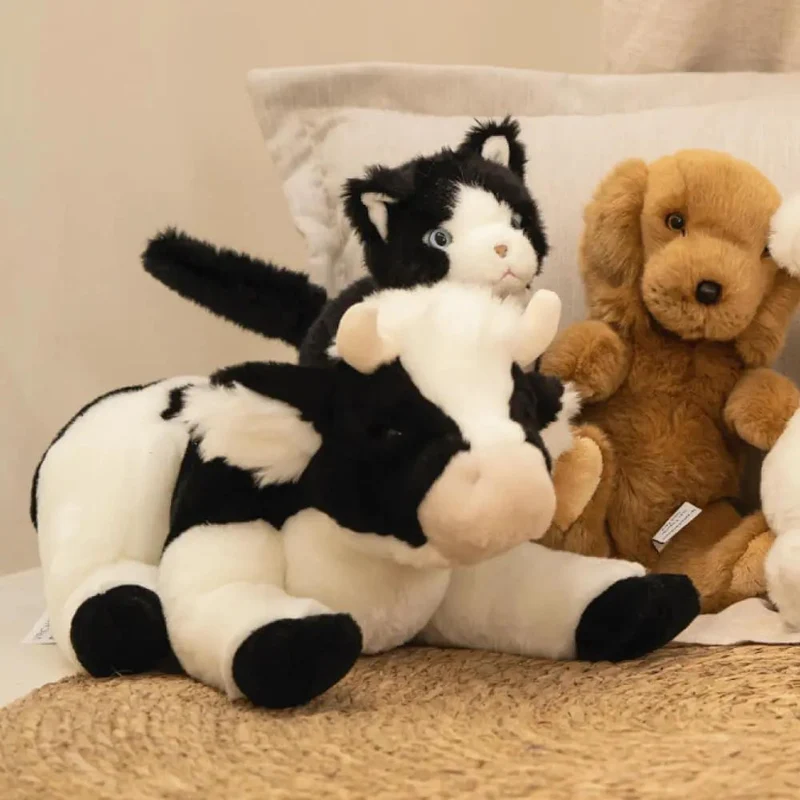 Ma peluche Vache Colette - La Pelucherie