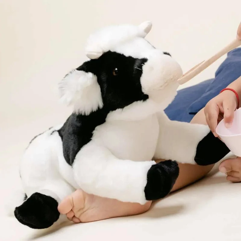 Ma peluche Vache Colette - La Pelucherie
