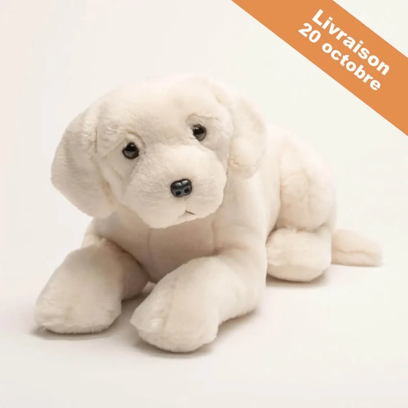 Ma peluche Labrador Marius - La Pelucherie