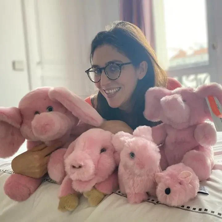 Ma peluche Cochon Georges - La Pelucherie