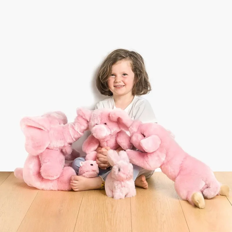 Ma peluche Cochon Georges - La Pelucherie