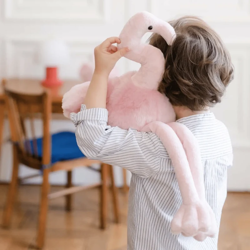 Ma peluche Flamant Rose Suzie - La Pelucherie