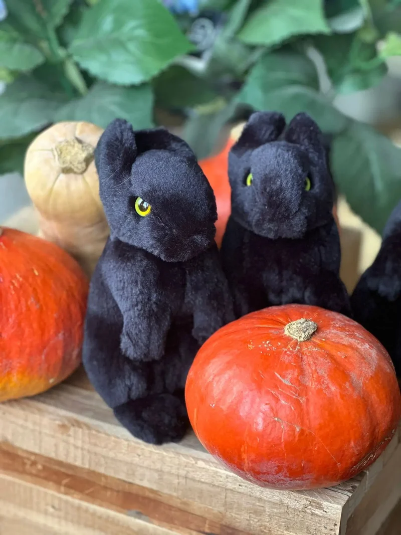 Mon lapin d'Halloween (20 cm) - La Pelucherie