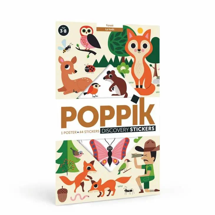 Forest Discovery 3+ Stickers