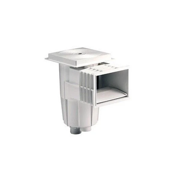 AstralPool - Skimmer 15L blanco boca estándar tapa cuadrada para piscina de hormigón