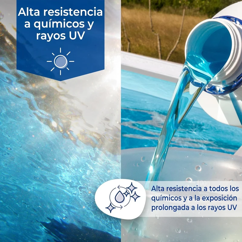 Gre - Liner para piscina de acero de 90 CM de altura