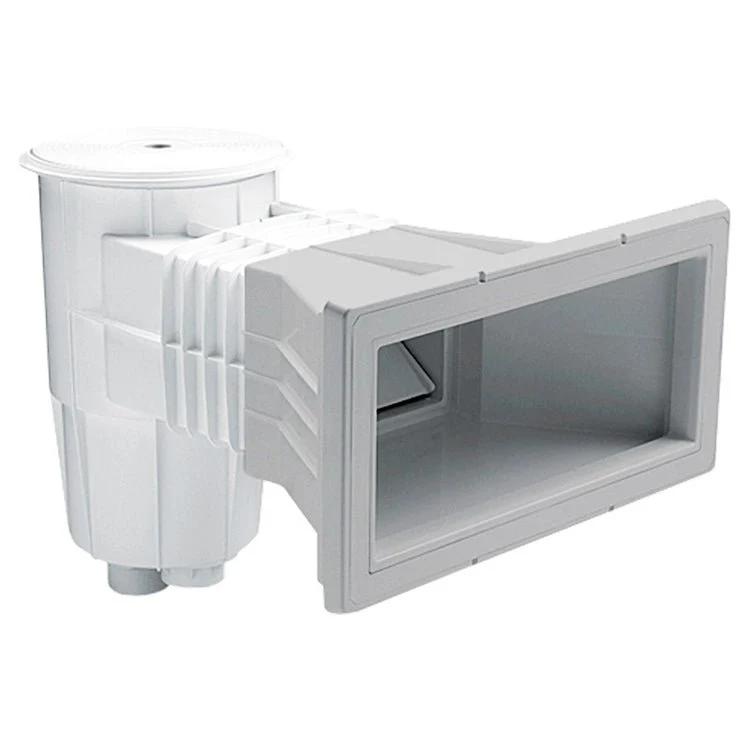 AstralPool - Skimmer 15L con boca ampliación piscina hormigón Blanco