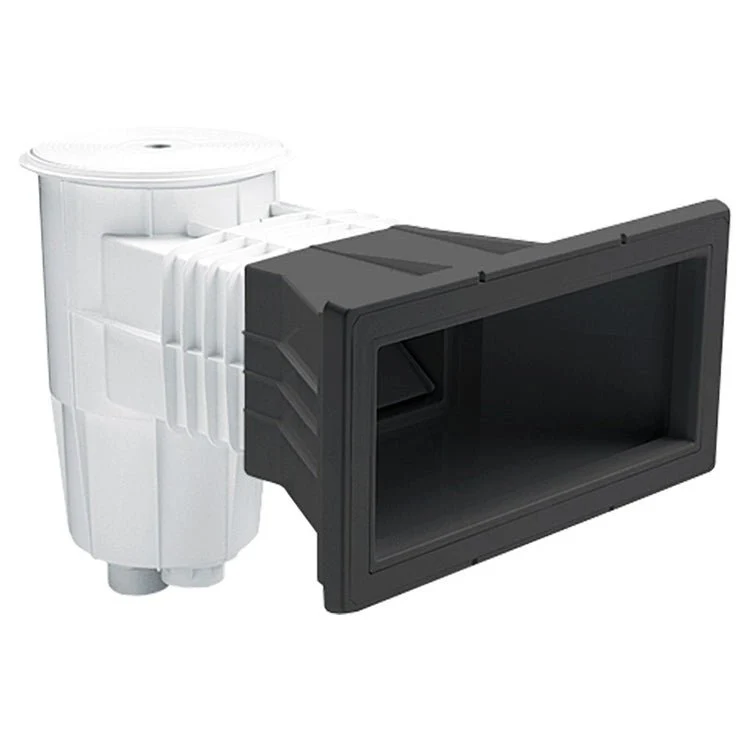 AstralPool - Skimmer 15L con boca ampliación piscina hormigón Blanco