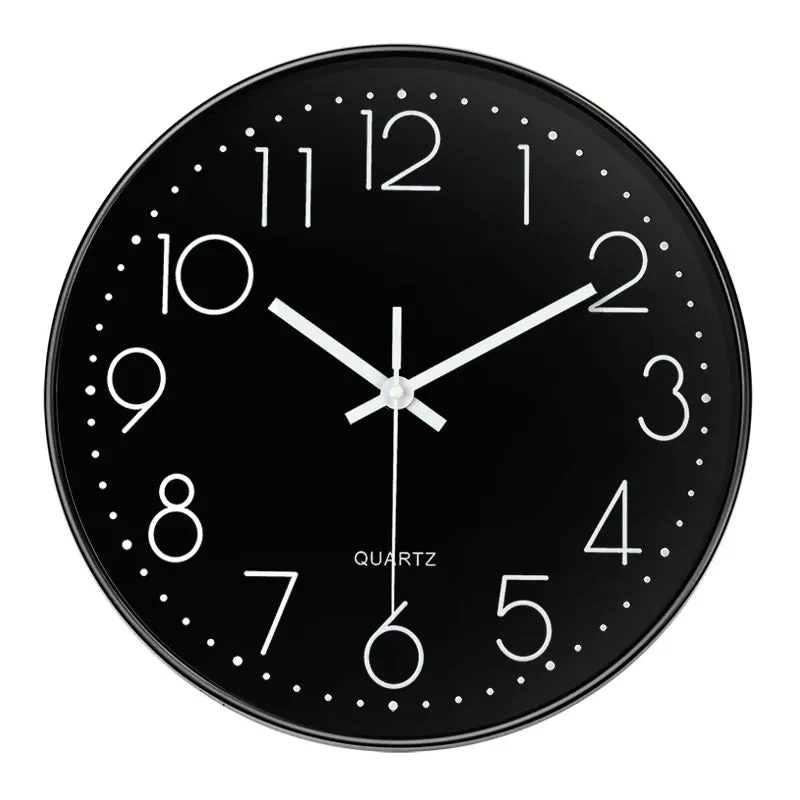 EleganceTime – Moderne Minimalistisk Vægur med Stille Bevægelse