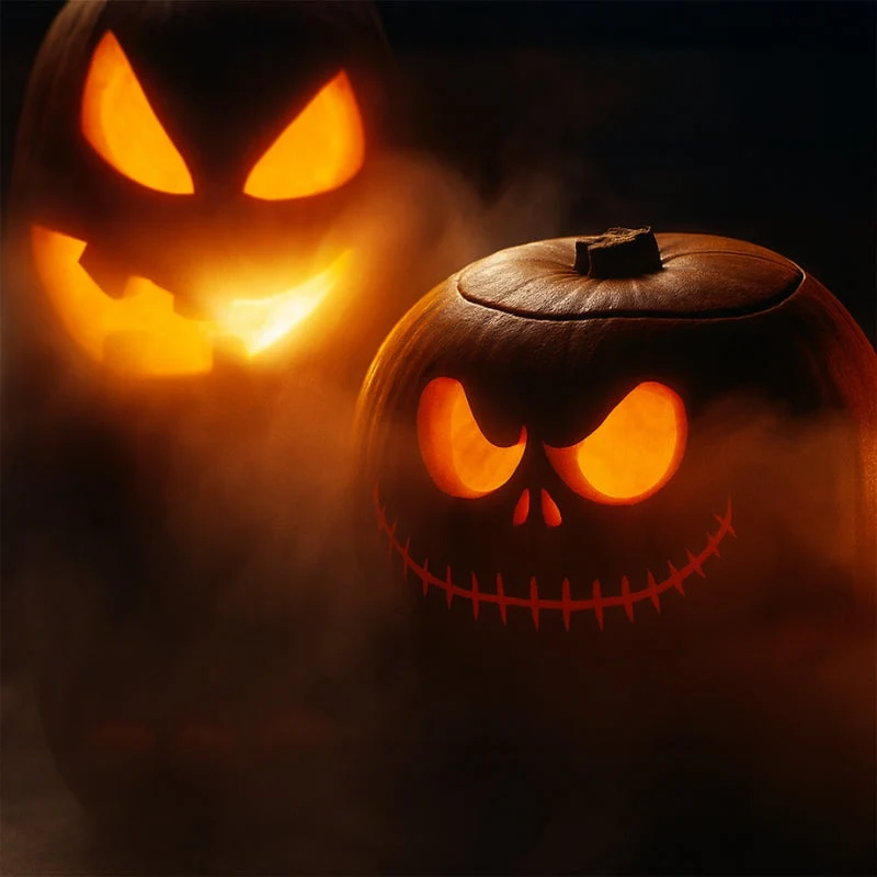MystiMist – Halloween Geist Røgmachine med Aroma Diffuser