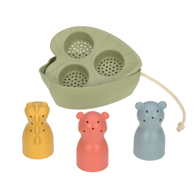 Badespielzeug Water Friends Boot 4-teilig ab 4 Monaten | Lässig