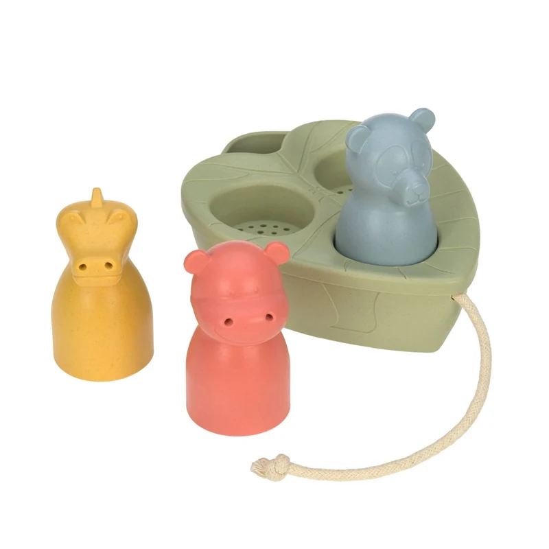 Badespielzeug Water Friends Boot 4-teilig ab 4 Monaten | Lässig
