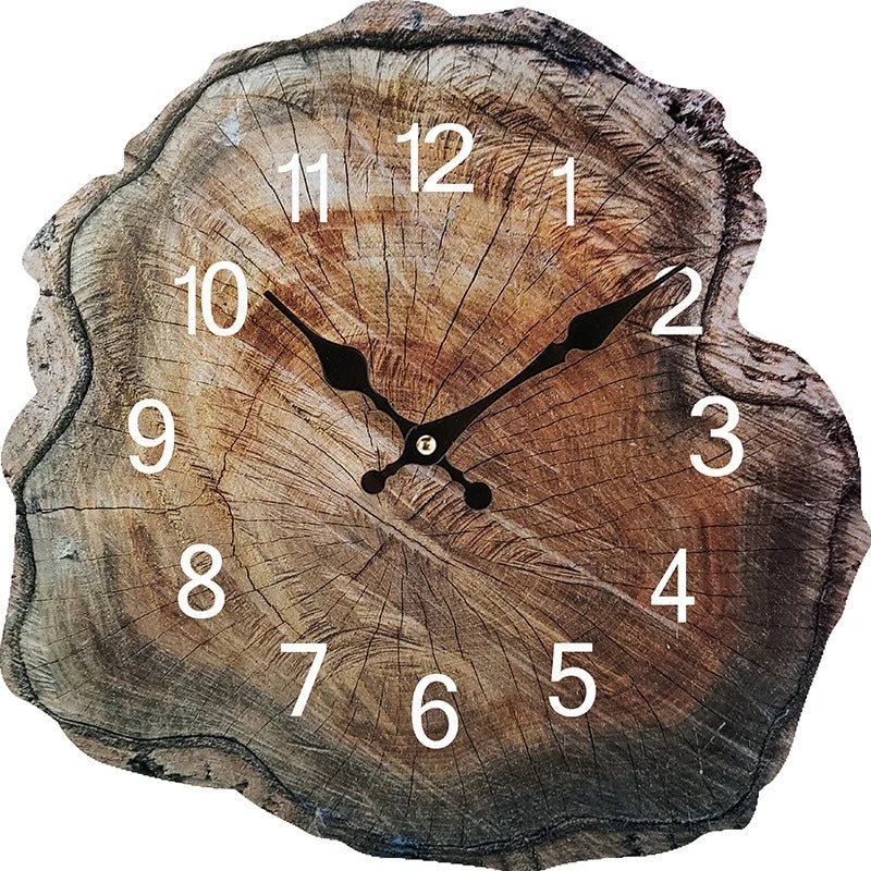 WoodLume – Elegant vægur i træ til minimalistisk indretning