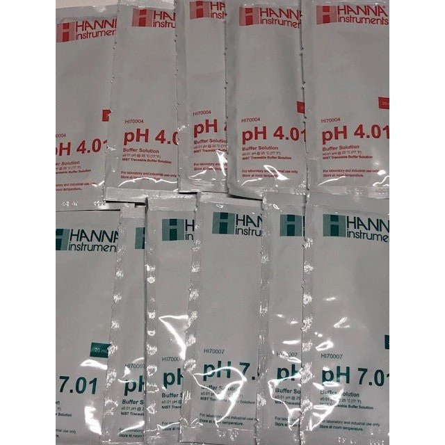 Zodiac - Soluciones patrón pH4 y pH7 6 un Accesorio calibración para piscina
