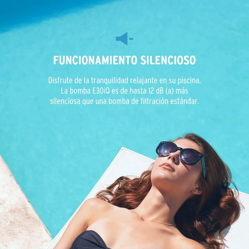 Zodiac - E30 iQ Bomba de velocidad variable para piscina