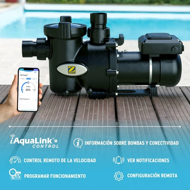 Zodiac - E30 iQ Bomba de velocidad variable para piscina