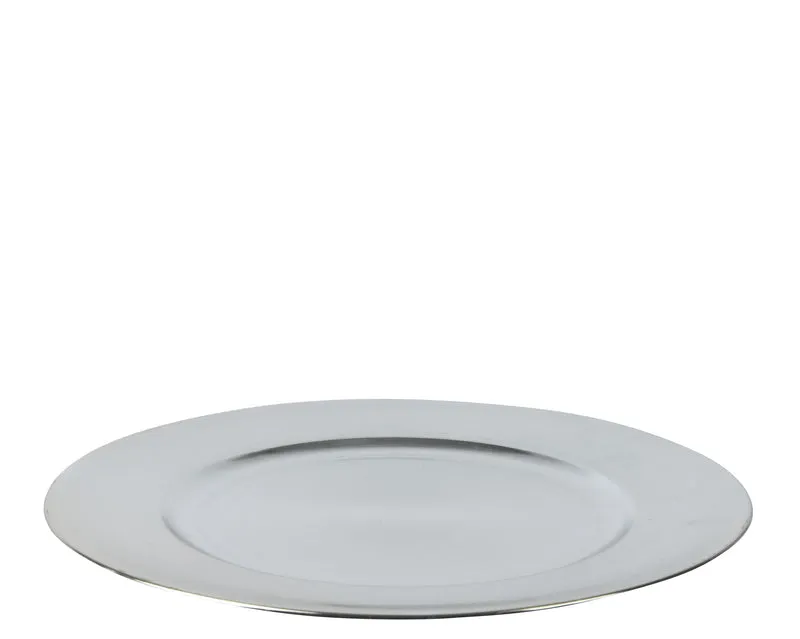Sottopiatto decorativo D 33 cm argento Peraga Christmas