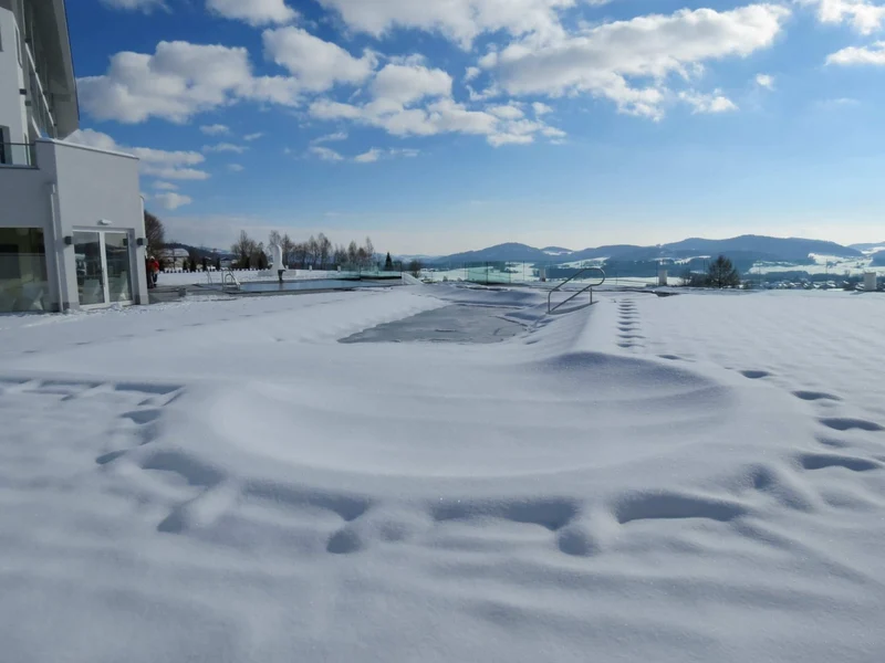 Veiligheid Winterzeil Grijs voor een Rechthoek zwembad 950 cm x 300 cm