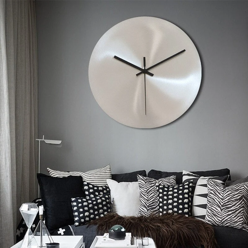 TimeLuxe – Vægur i rustfrit stål med minimalistisk design