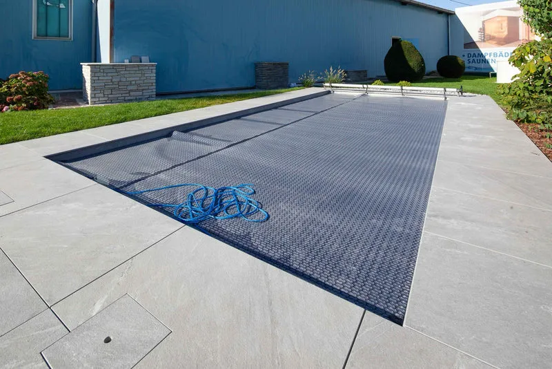 Zwembadzeil noppenfolie Nacht Blauw voor Rechthoek zwembad 800 cm x 400 cm