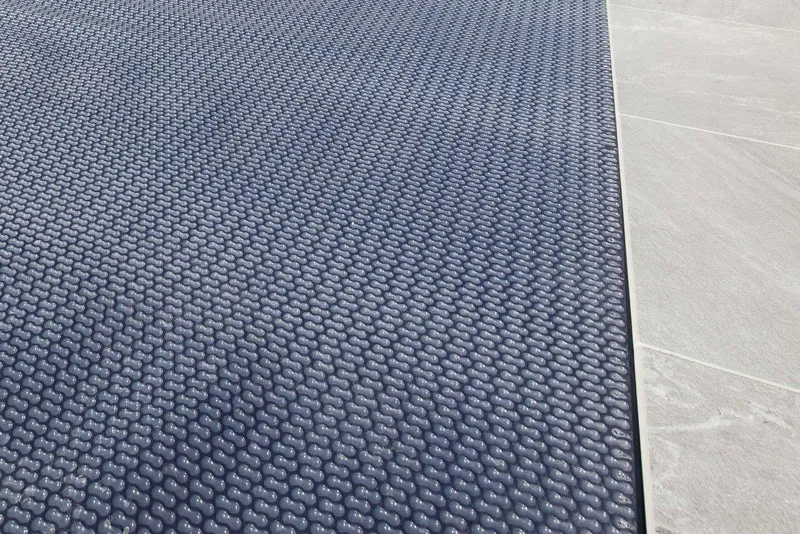 Zwembadzeil noppenfolie Nacht Blauw voor ovaal zwembad 900 cm x 500 cm