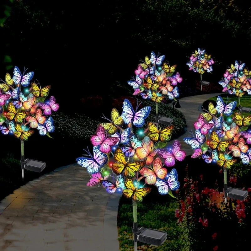 LumiWing – Sommerfugl Solcelle Havebelysning med Dekorativ LED