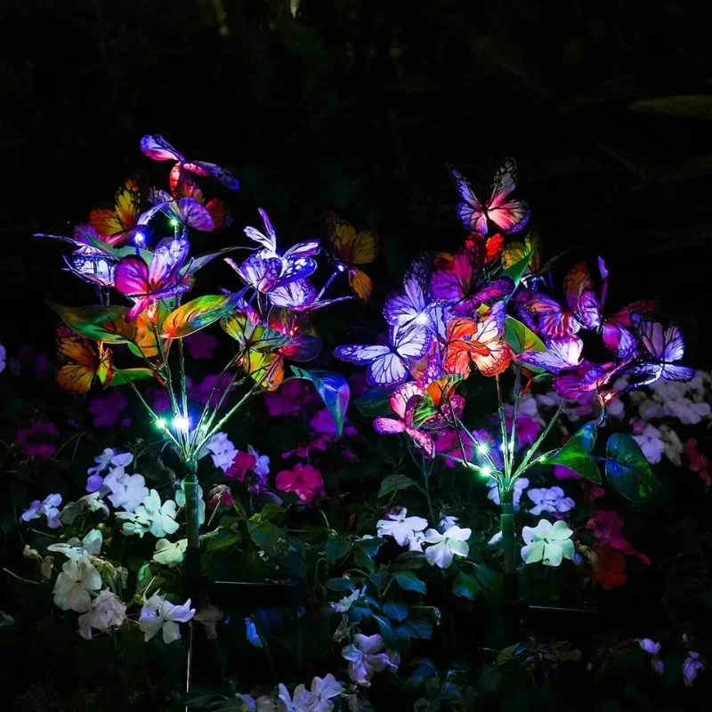 LumiWing – Sommerfugl Solcelle Havebelysning med Dekorativ LED