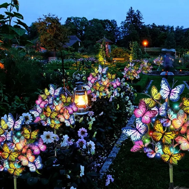 LumiWing – Sommerfugl Solcelle Havebelysning med Dekorativ LED
