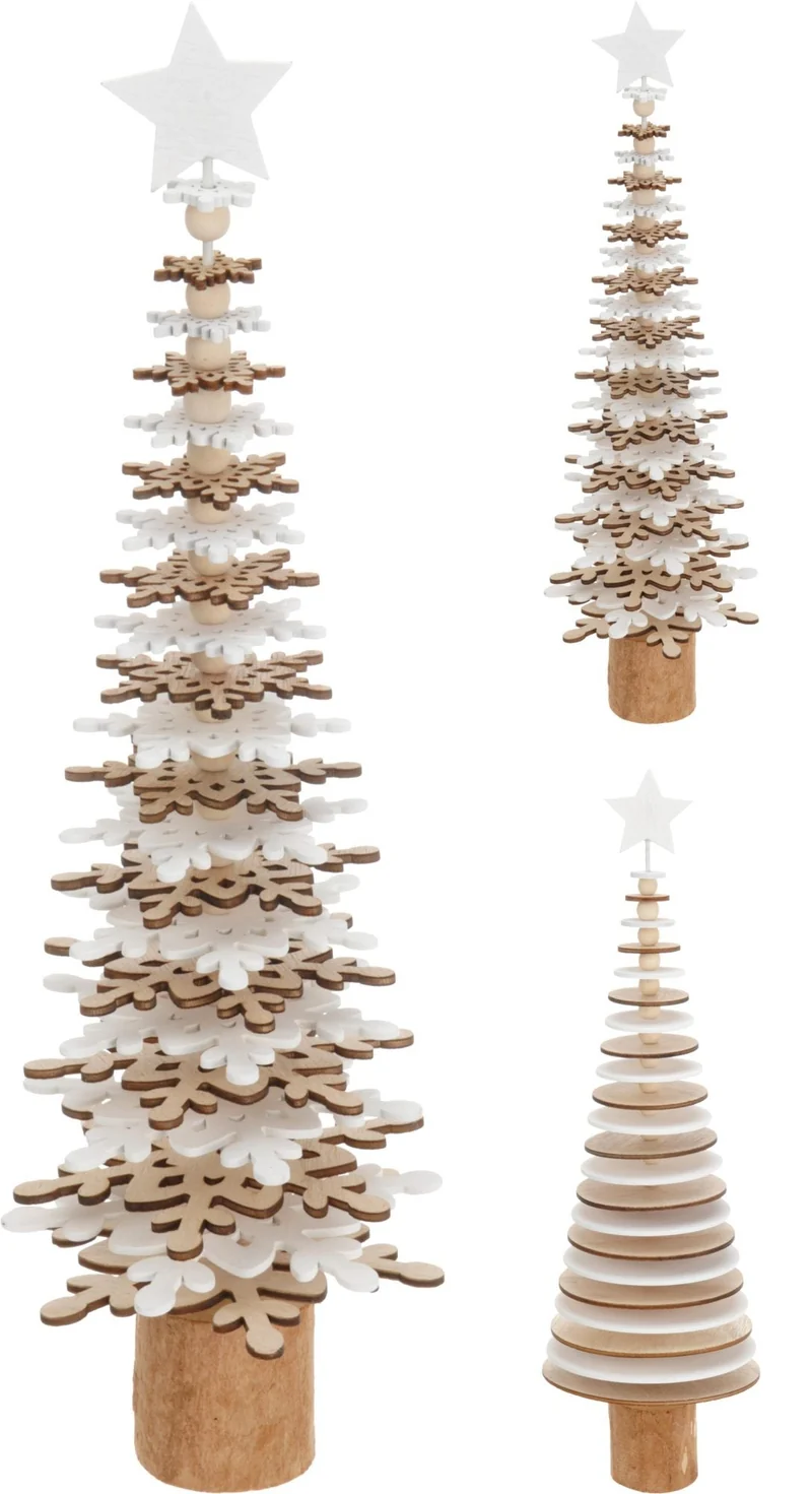 Albero di Natale in legno 40 cm PERAGA CHRISTMAS