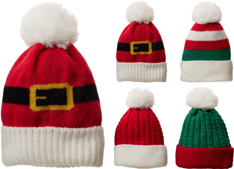 Cappello in maglia 30 cm modello assortito PERAGA CHRISTMAS