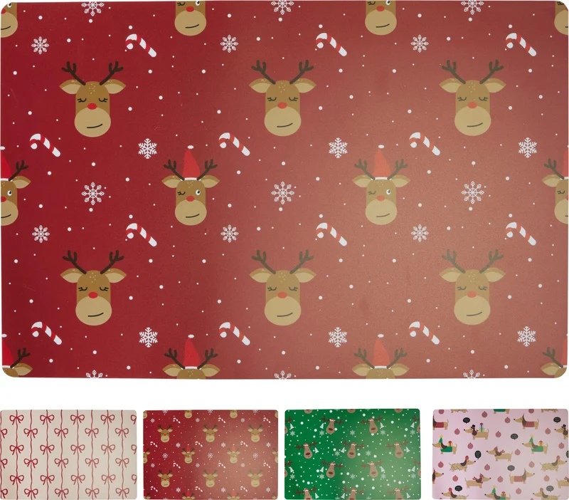 Tovaglietta natalizia 45 x 30 cm modello assortito PERAGA CHRISTMAS