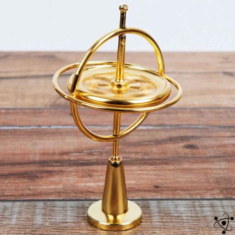 GyroNova – Videnskabelig gyroskopskulptur med fascinerende bevægelse