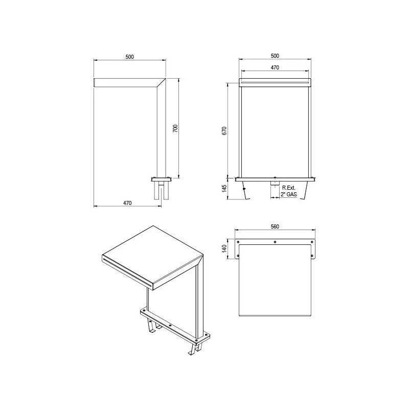 AstralPool Cascada Straight Para Piscina