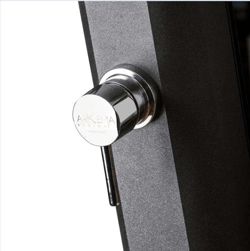Gre Zonnedouche Aluminium zwart - 18 L