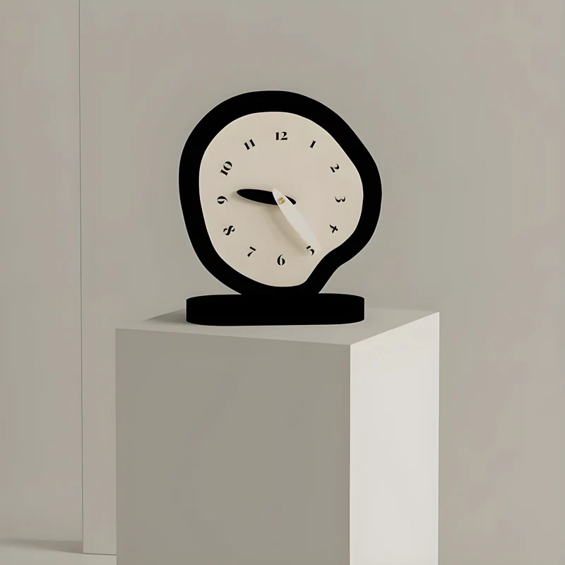 WhisperTime – Wabi Sabi bordur med lydløs urværk og minimalistisk ro