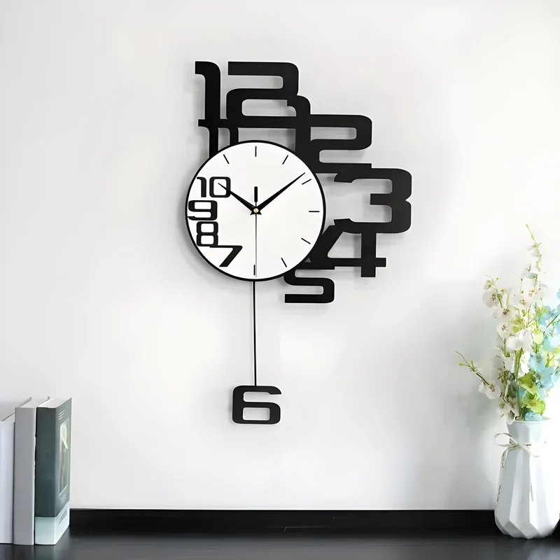 DecoDigits – Stille vægur med minimalistisk design til fredelige, moderne interiører