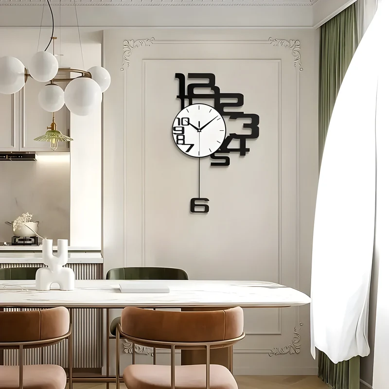 DecoDigits – Stille vægur med minimalistisk design til fredelige, moderne interiører