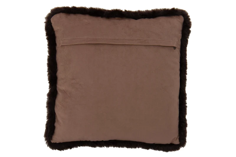 Cuscino Orso Occhiali Poliestere 45x45x15 cm Marrone Scuro Peraga Christmas