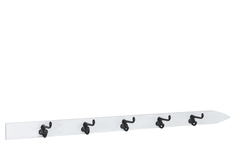Attaccapanni Sci 5 Ganci 102 cm Bianco Peraga Christmas