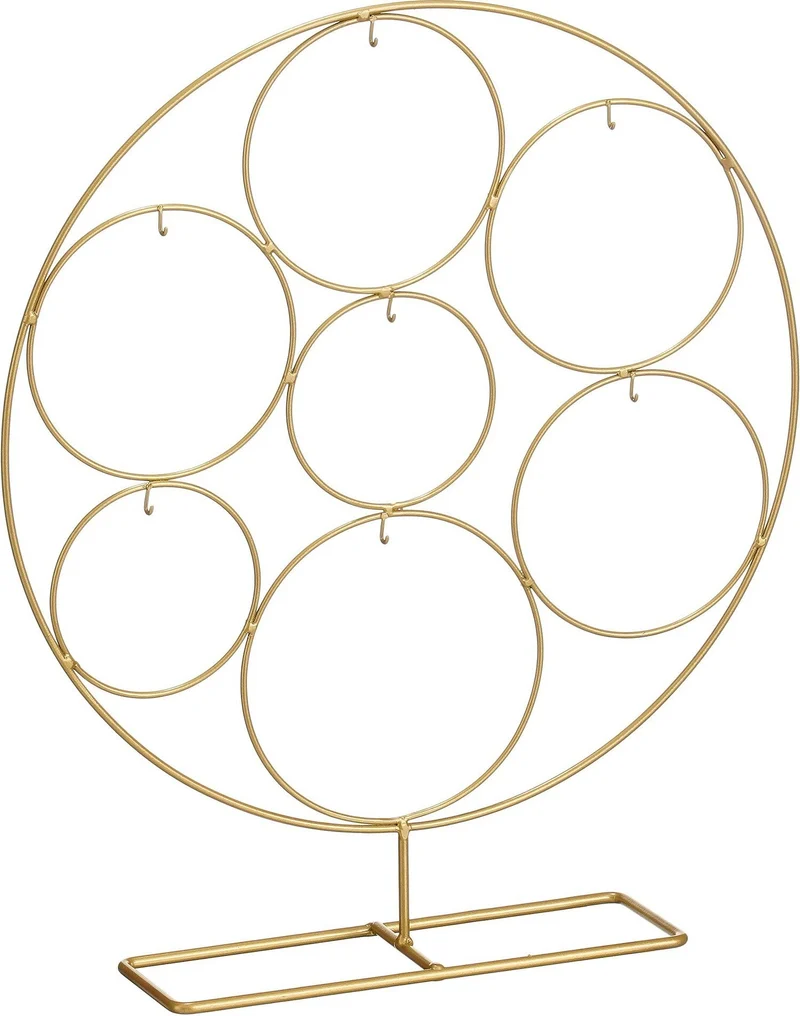 Supporto Decorativo Natalizio 38 x 8 x 43,5 cm Oro Mica Decorations