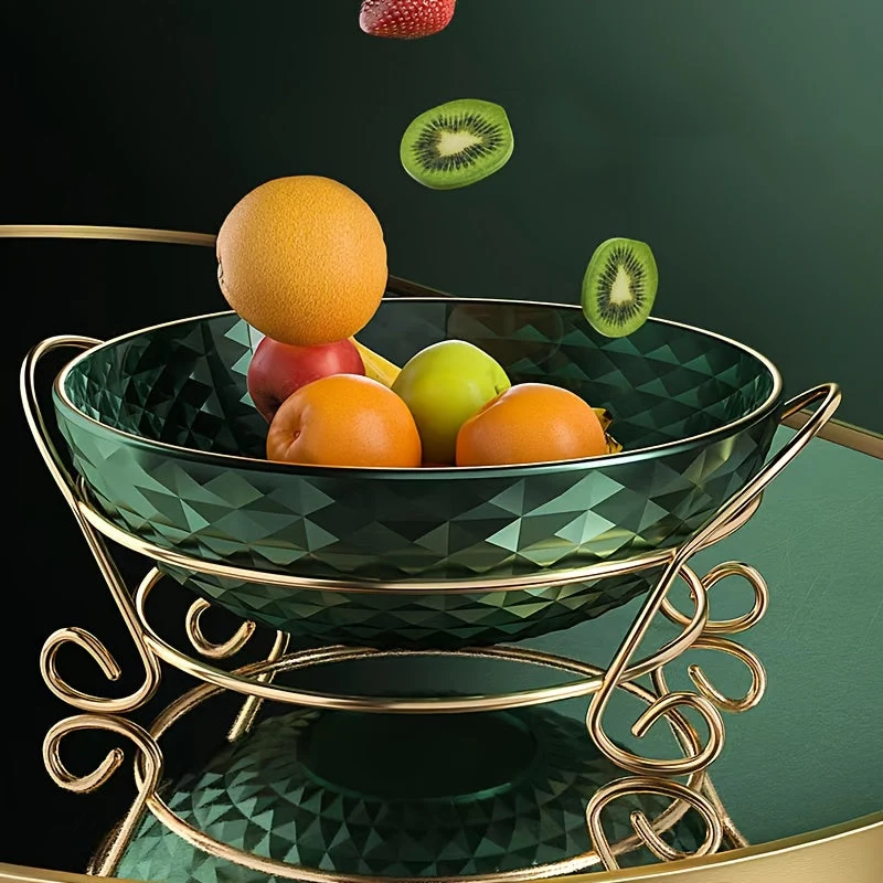 FruitNest – Dekorativ frugtskål til bordpladen med buet, åbent design