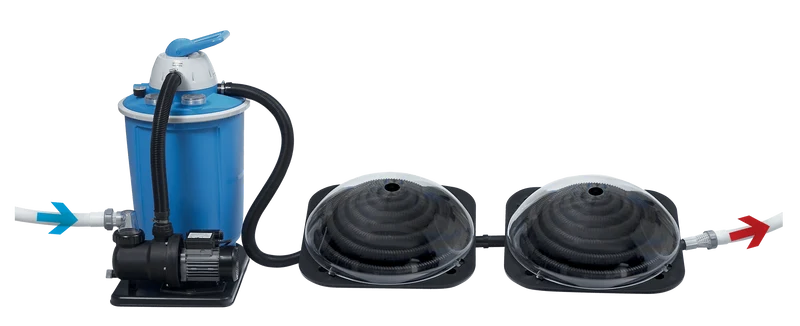 Interline Solar Heater Dome 5L Zwart