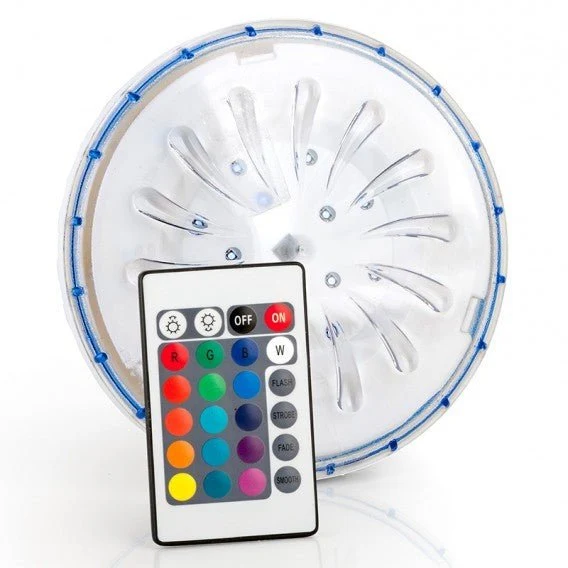Gre - Foco LED color para piscina desmontable acero PLED1C