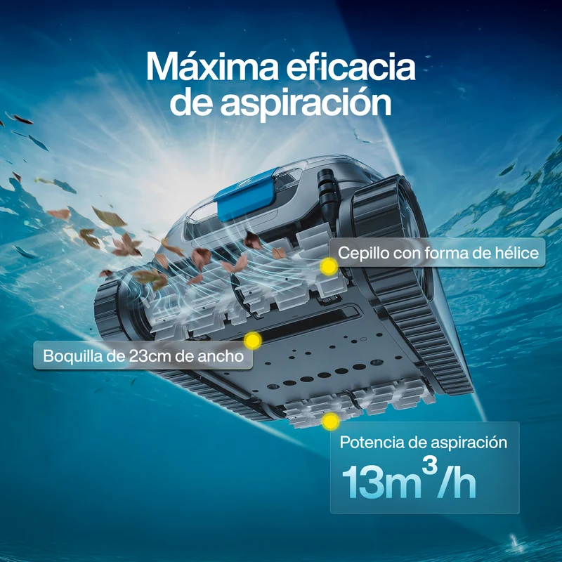 Zodiac - CNX 50 iQ Robot limpiafondos con cable para piscina